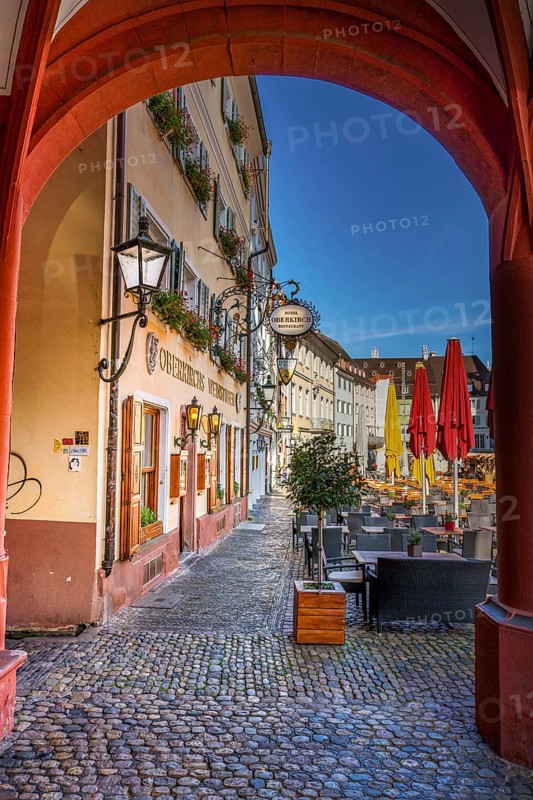 City, Freiburg, Münsterplatz, Local, Summer