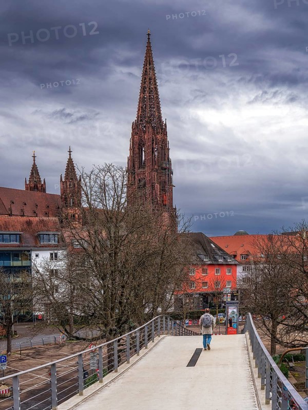 City, Freiburg, Church, Freiburg Minster, Germany, Europe