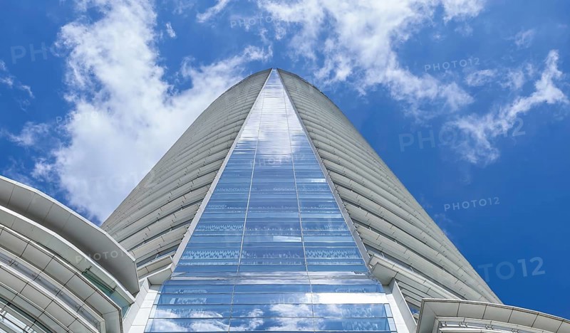 Mexico City Financial Center buildings that host insurance companies, banks, financial institutions and successful businesses located close to Paseo De Reforma.