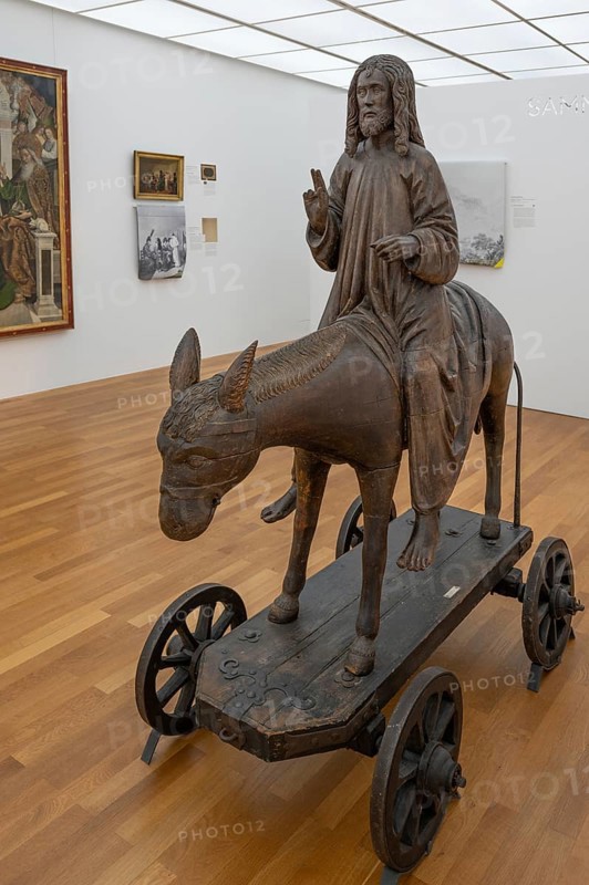 Christ on the Palm Donkey, c. 1500, Zeppelin Museum, Friedrichshafen, Baden-Württemberg, Germany, Europe