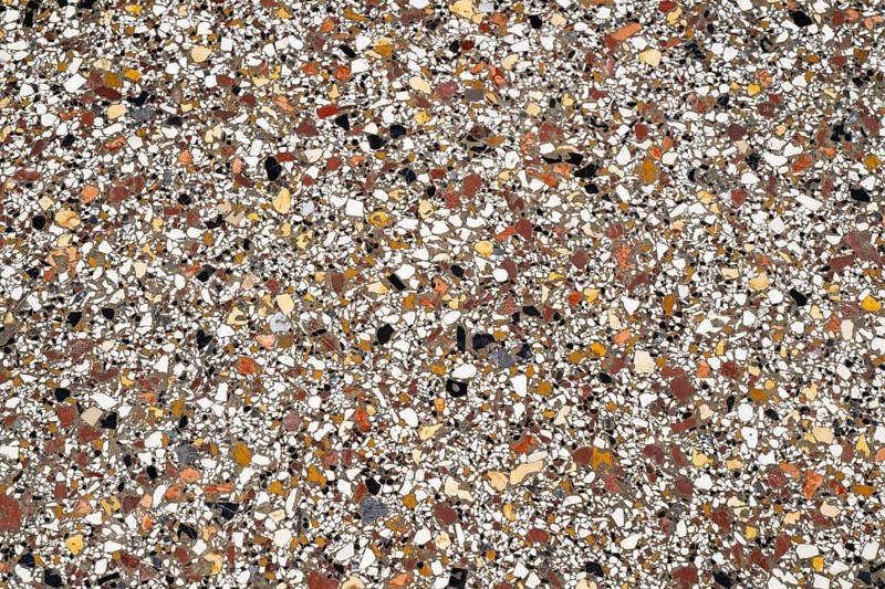 Terrazzo floor, Ny Carlsberg Glyptotek or New Carlsberg Glyptothek, Art Museum of Sculpture and Painting, Copenhagen, Denmark, Europe