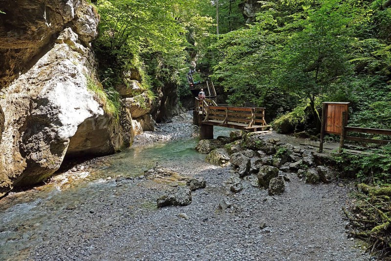 Seisenbergklamm gorge, natural monument, Pinzgau, Salzburger Land, Austria, Europe