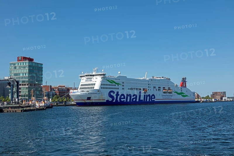 Stena Line ferry, harbour, Kiel, Schleswig-Holstein, Germany, Europe