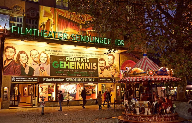Europe, Germany, Bavaria, Munich, Filmtheater Sendlinger Tor, historic film theatre from 1913, Europe