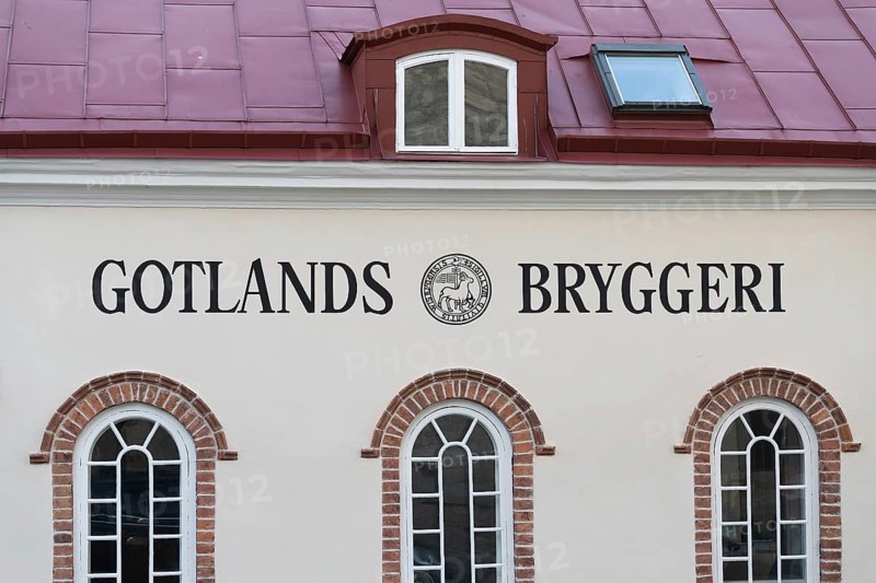 Brewery, Gotlands Bryggeri, Hanseatic City of Visby, UNESCO World Heritage Site, Gotland Island, Sweden, Europe