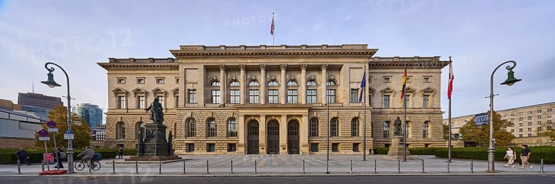House of Representatives in the evening light, Niederkirchnerstraße, Berlin, capital city, independent city, federal state of Berlin, Germany, Europe