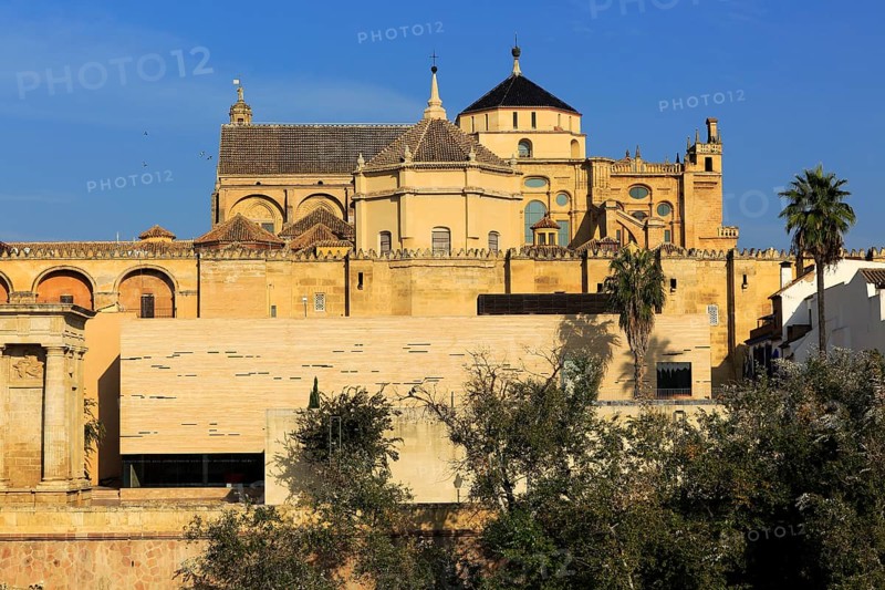 Historic Mezquita cathedral buildings, Great Mosque, Cordoba, Spain, Europe