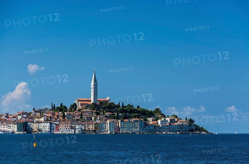Rovinj is a town in Croatia on the west coast of the Istrian peninsula, Croatia, Europe