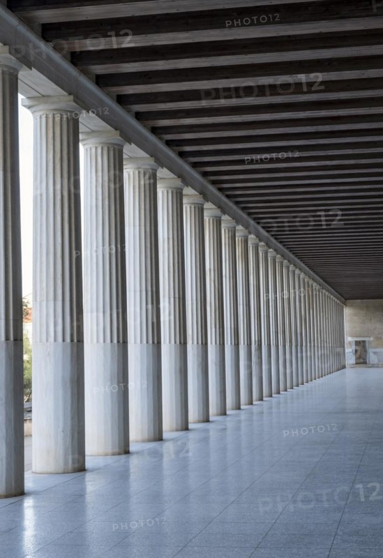 Stoa of Attalos, Ancient Agora of Athens, Greece, Europe