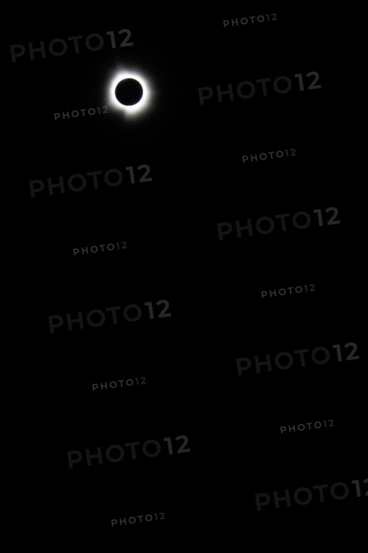 Van Wert, Ohio USA, 8 April 2024, A total solar eclipse, seen from northwestern Ohio
