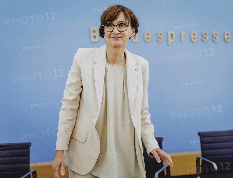 Bettina Stark-Watzinger (FDP), Federal Minister of Education and Research, at a press conference on the publication of the 'Education in Germany 2024' report in Berlin, 17 June 2024