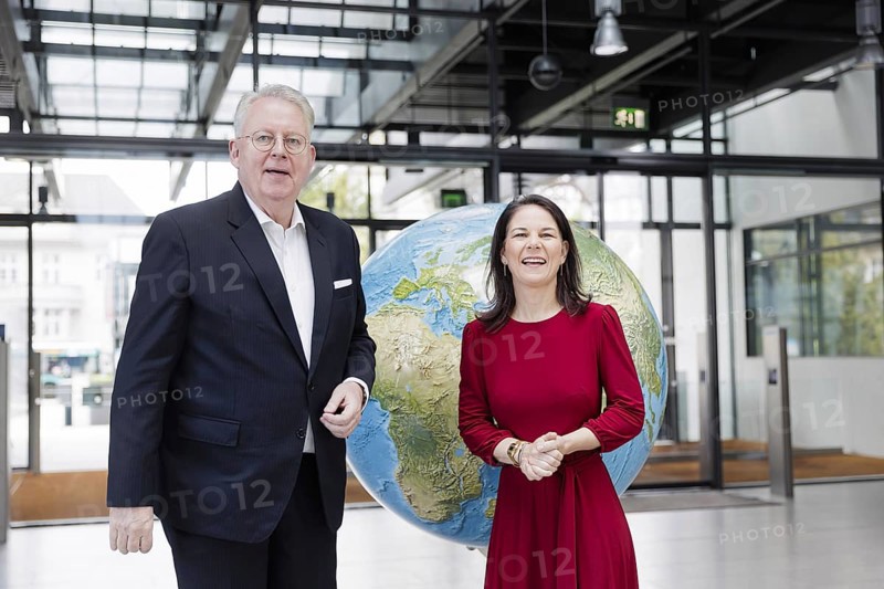 Annalena Bärbock (Alliance 90/The Greens), Federal Foreign Minister and Director General Peter Limbourg at the exchange with editorial offices and exiled journalists Bonn, 17 June 2024