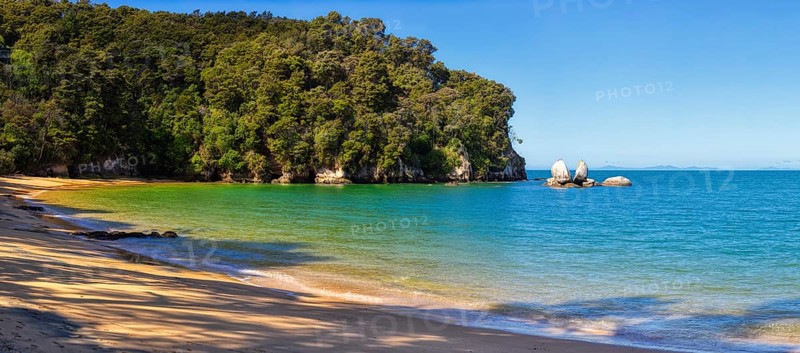 Split Apple Rock, Tasman Bay, Kaiteriteri, New Zealand, Oceania