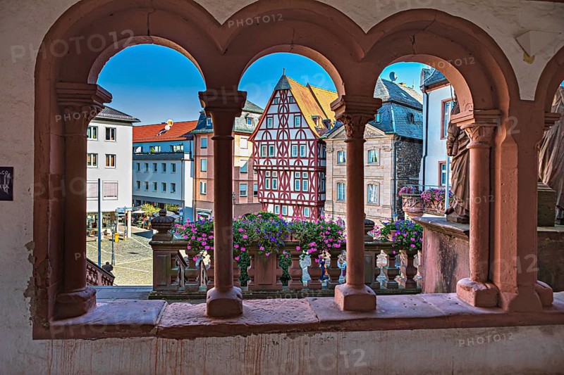 Collegiate Basilica of St Peter and Alexander in Aschaffenburg, Bavaria, Germany, Europe
