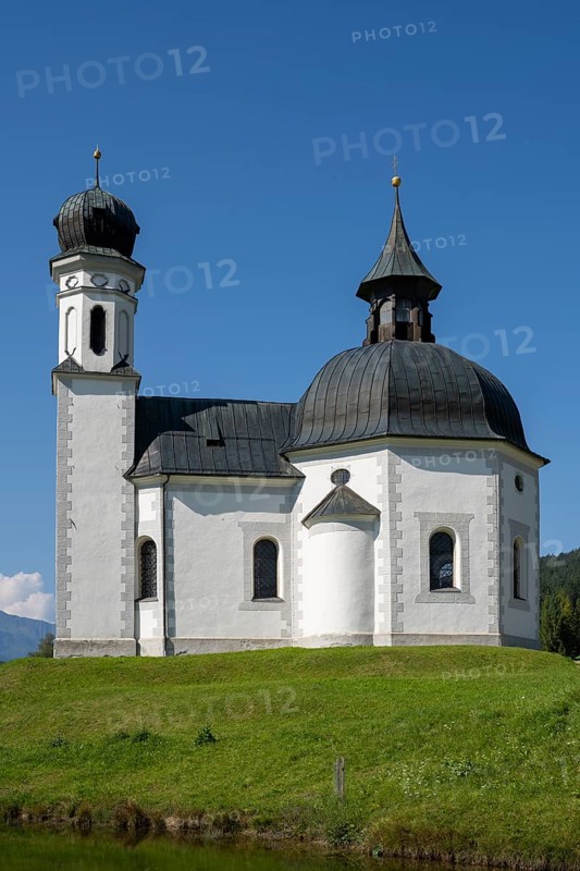 Seekirchl, Church of the Holy Cross, Seefeld, Tyrol, Austria, Europe