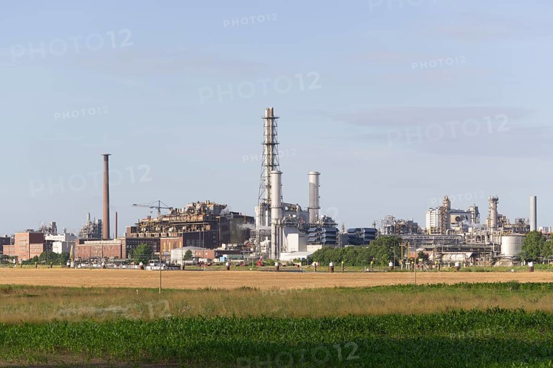 BASF, Lugwigshafen am Rhein, industrial area, Felder, Mannheim, Baden-Württemberg, Germany, Europe