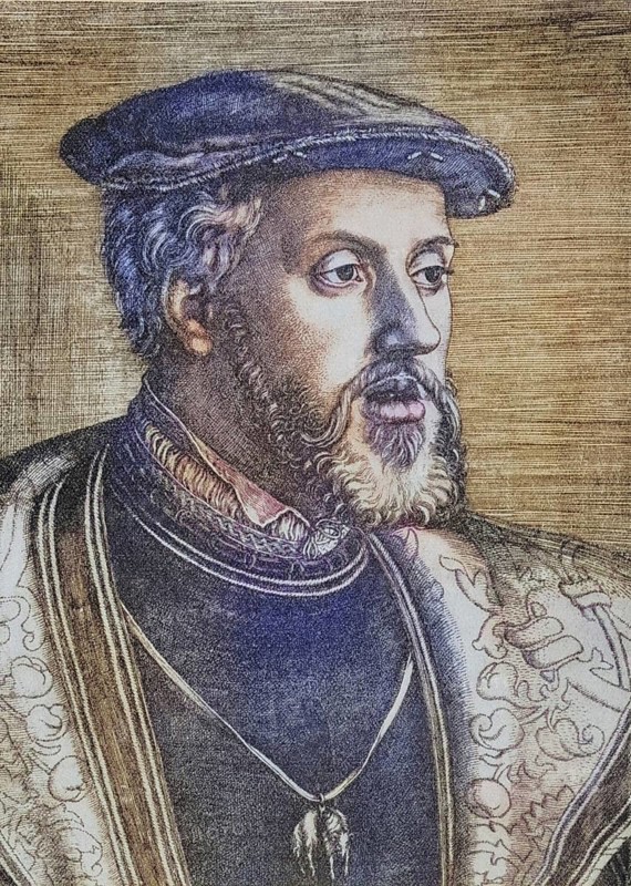 Charles V, born 1500, died 1558, King of Spain and Archduke of Austria. From Das Evangelium in der Verfolgung by Bernhard Rogge, published in 1920, Historical, digitally restored reproduction from a 19th century original, Record date not stated