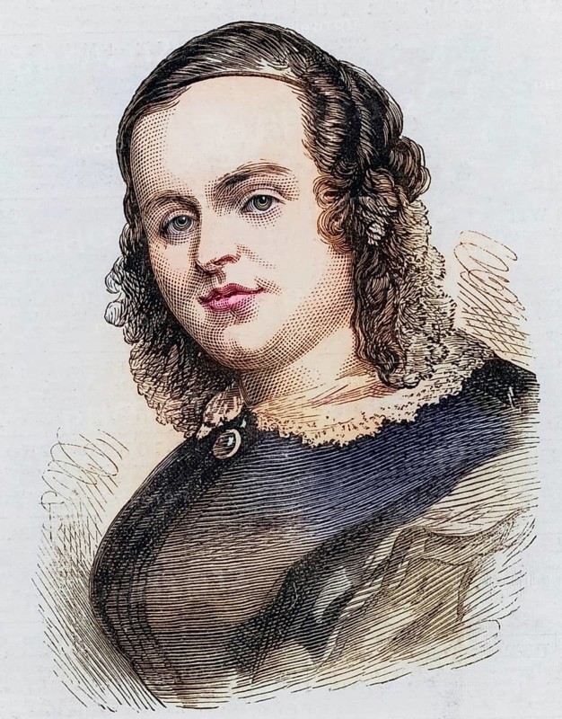 Caroline Chisholm (née Jones, 1808-77), born in Wootton, Northamptonshire, worked tirelessly to improve conditions for female emigrants to Australia, Historic, digitally restored reproduction from a 19th century original, Record date not stated