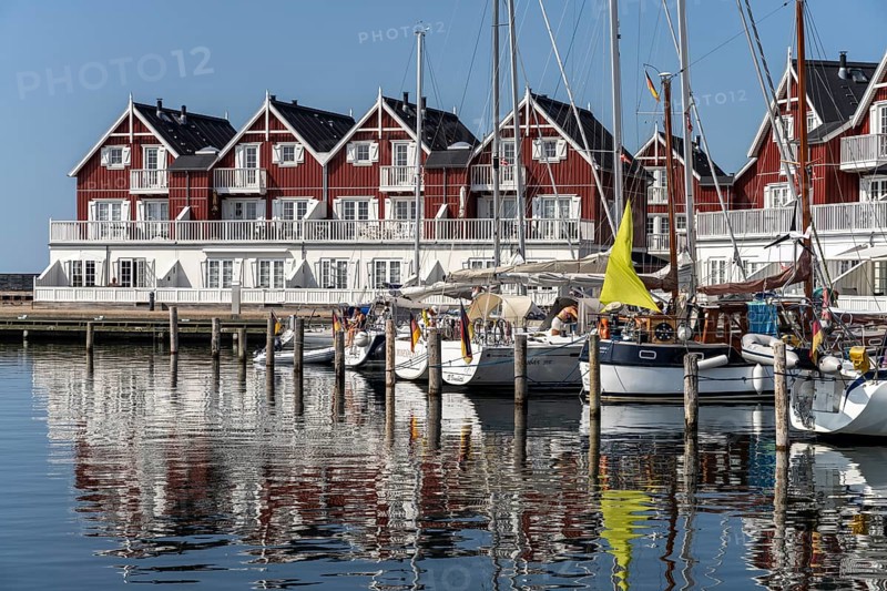 Harbour of Bagenkop, Langeland Island, Denmark, Europe