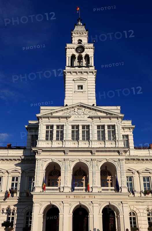 Banat, city of Arad, city centre, Renaissance town hall, Romania, Europe