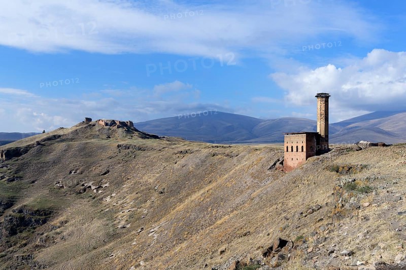 Manuchihr Mosque, Ani Archaeological site, Kars, Turkey, Asia