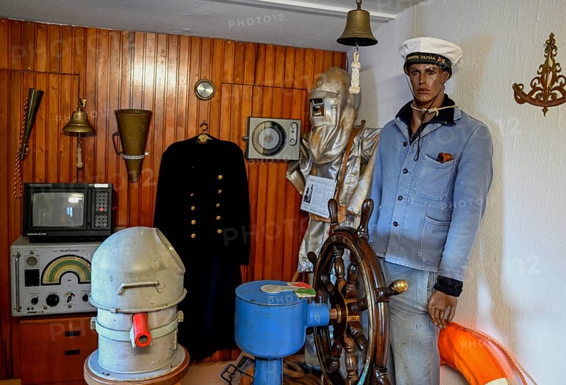 Exhibits in the Maritime Museum, Tammensiel, Pellworm Island, Schleswig-Holstein Wadden Sea National Park, North Frisia, Germany, Europe