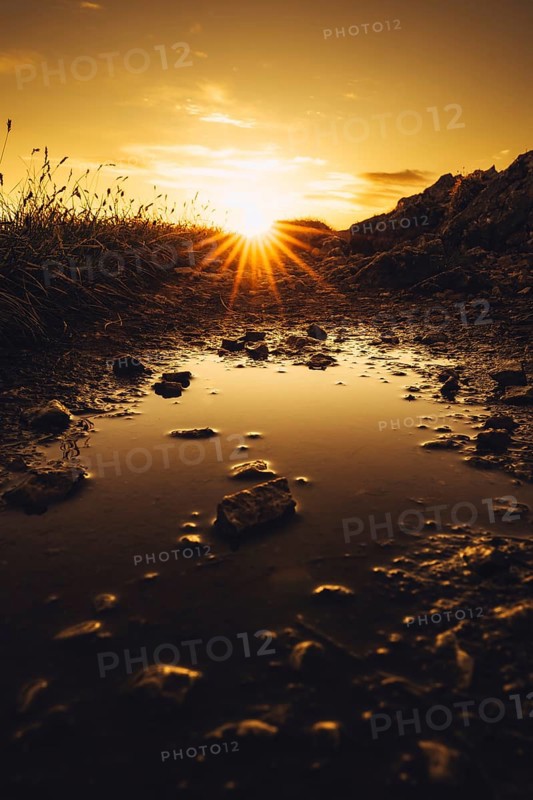 Sunrise hiking tour on the Säuling in the Allgäu in Bavaria, Germany, Europe