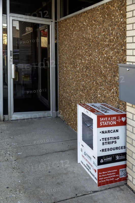 Ferndale, Michigan, 'Save a Life Stations' in public places throughout Oakland County offer free access to Narcan (Naloxone), which is used to reverse the effects of opioid overdoses