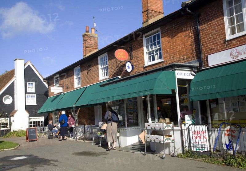 Village shop and post office, Orford, Suffolk, England, United Kingdom, Europe