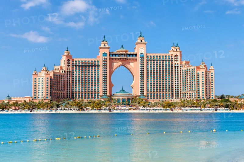 Dubai Atlantis Hotel on The Palm Jumeirah artificial island in Dubai, United Arab Emirates, Asia