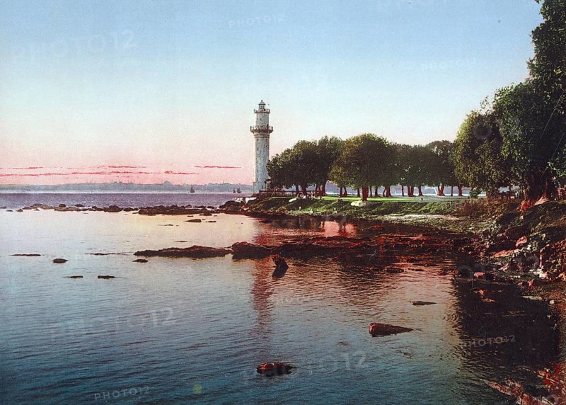 Fenerbahce, district of Istanbul, Constantinople, on the Marmara Sea, Turkey, View from 1885, Historical, digitally restored reproduction from a 19th century original, Record date not stated, Asia
