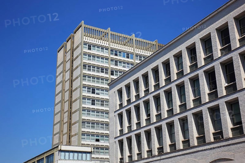 INPS, Istituto Nazionale della Previdenza Sociale, Esposizione Universale di Roma, Universal Exposition of Rome, EUR, Italy, Europe