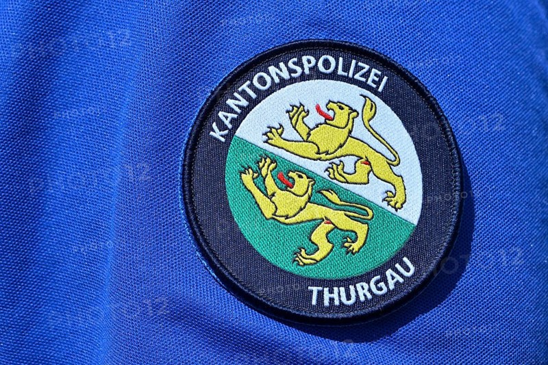 Symbolic photo cantonal police Thurgau, Switzerland, Europe