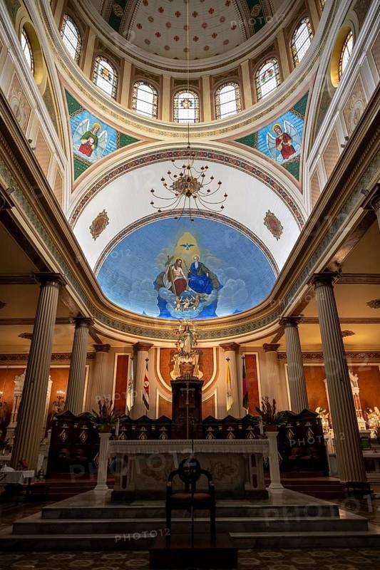 Interior view of San Jose Cathedral, Catedral Metropolitana de Costa Rica, San Jose, San Jose province, Valle Central region, Costa Rica, Central America