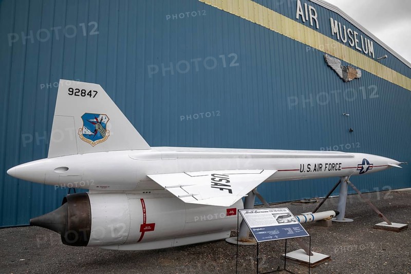 Pueblo, Colorado - The Air Force's Hound Dog supersonic air launched missile at the Pueblo Weisbrod Aircraft Museum.