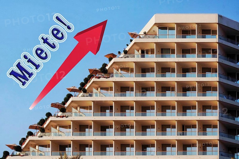 Symbolic image, rent, rent increase, rent rising, housing shortage, housing shortage, housing search, housing shortage, rent usury, tenants' association, tenants' association, rent, lack of housing, student housing, influx, foreign housing search, overpricing, tenant protection, house building
