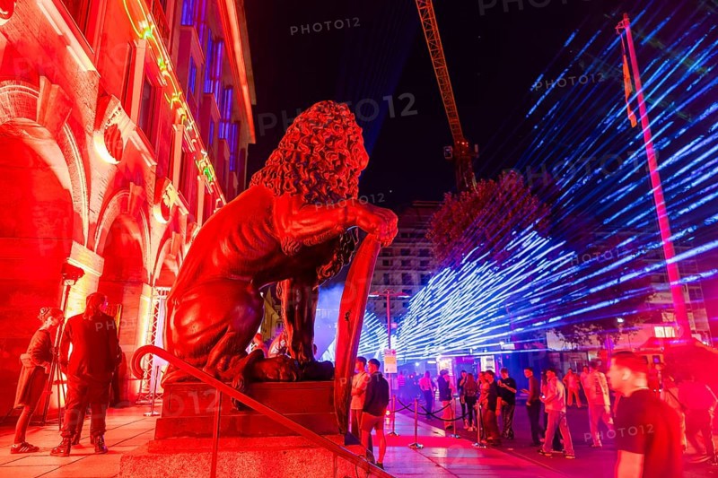 On 18 September 2024, the @Nachtschicht started again at 9 pm in Dresden City Hall. Dresdeners who turned 18 this year were invited to attend, @Nachtschicht, Dresden, Saxony, Germany, Europe