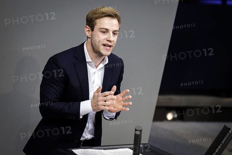 Bruno Hoenel, Bündnis 90/Die Grünen, MdB, recorded during the 152nd session of the German Bundestag. Berlin, 02.02.2024