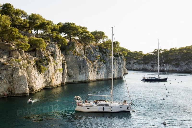 Calanque de Port Miou, Parc National des Calanques, Cassis, Bouches-du-Rhone, Provence-Alpes-Côte d'Azur, South of France, France, Europe