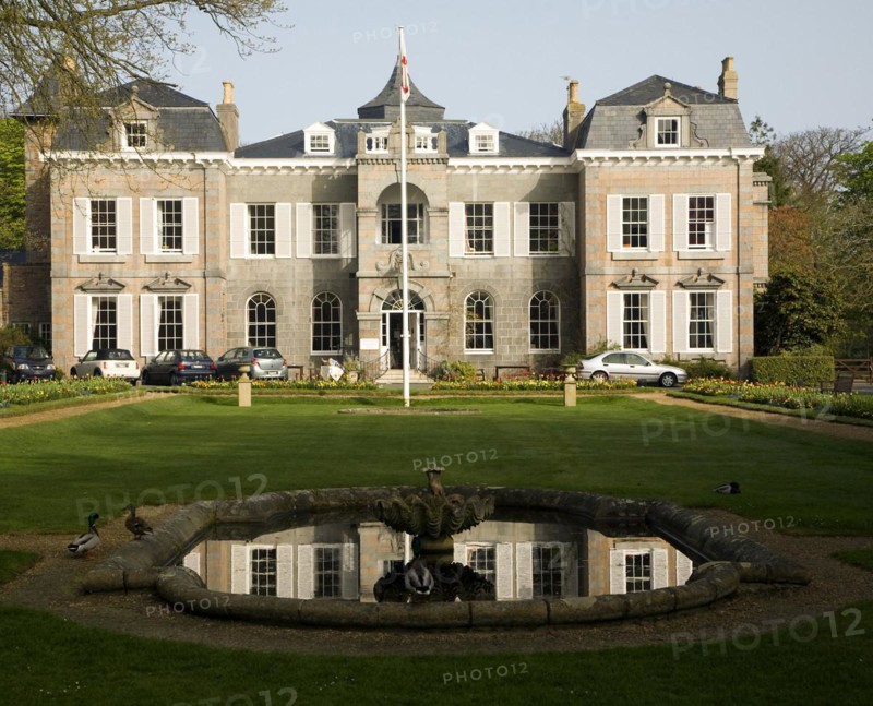 Saumarez Park Manor house and garden, Castel, Guernsey, Europe