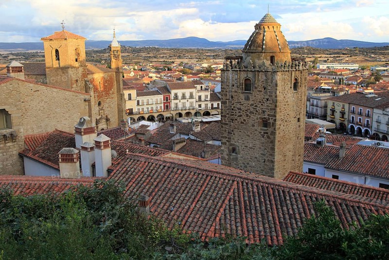 Historic medieval town of Trujillo, Caceres province, Extremadura, Spain, Europe