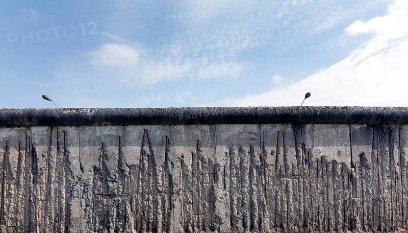 Remains of the Berlin Wall at Bernauer Strasse, 03.05.2019