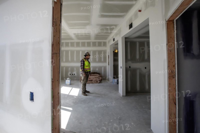 Detroit, Michigan, The former St. Matthew Catholic School, which has been vacant for a decade, is being converted to 46 affordale apartments. The project is being led by Catholic Charities of Southeast Michigan