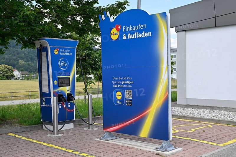 Lidl car charging station