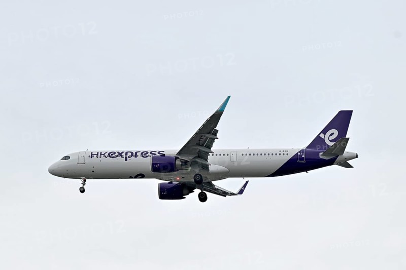 Hong Kong Express aircraft, Airbus A321neo, B-KKD