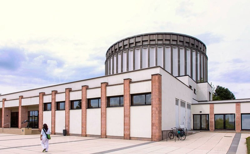 Panorama Museum. The museum shows a monumental Peasants' War panorama by the Leipzig painter Werner Tübke, Bad Franeknhausen, 13.08.2014., Bad Frankenhausen, Germany, Europe