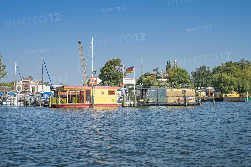 Züblin Marina, Havel, Hakenfelde, Spandau, Berlin, Germany, Europe