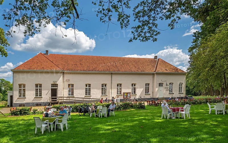 Banquet hall Casino, former army barracks at the Colony of Wortel near Hoogstraten, province of Antwerp, Flanders, Belgium, Europe