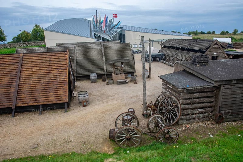 Dybbøl Banker entrenchment, memory from the war with Germany 1864, Dybbol, Sonderborg, Als, South Jutland, Jutland, Denmark, Scandinavia, Europe