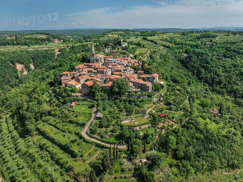 Groznjan, Istria, Croatia, Europe